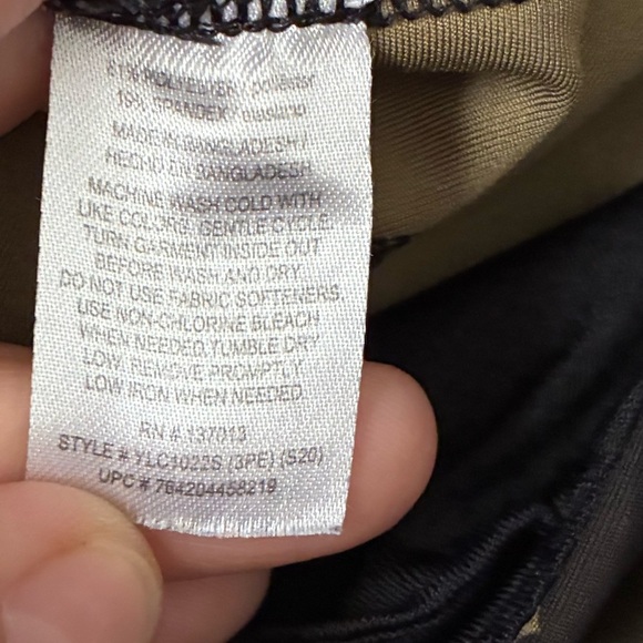 Marika Sport Palm Printed Capri Athletic Active Leggings Olive M - Picture 10 of 11